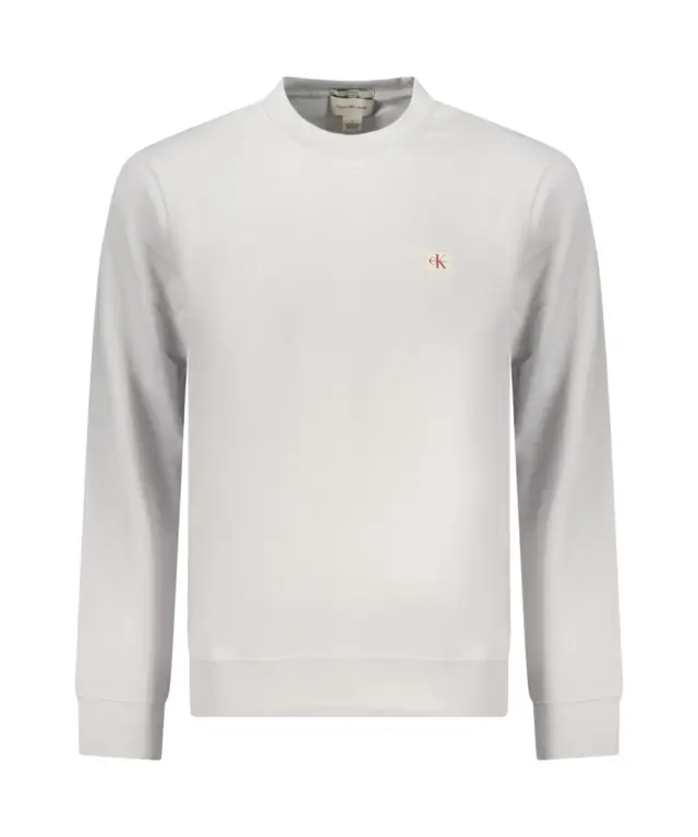 Calvin Klein - Ανδρική Μπλούζα Φούτερ LV04RG268G-PSX Γκρι Ανοιχτό 3