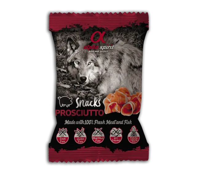 Alpha spirit Prosciutto Snacks 50gr