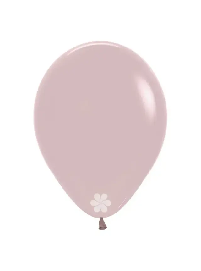 Μπαλόνια Λάτεξ 9 Παστέλ Ροζ / 50 τεμ - Pastel Dusk Rose