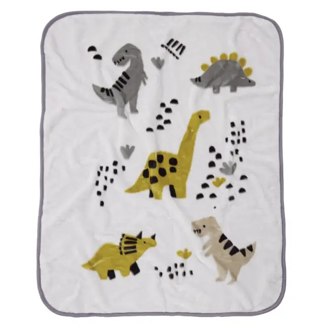 Κουβέρτα Βελουτέ Κούνιας Das Baby 4977 Taupe-Mint 110x140 3
