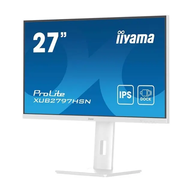iiyama ProLite XUB2797HSN-W2 computer monitor 68.6 cm (27") 1920 x 1080 pixels Full HD LED White 2