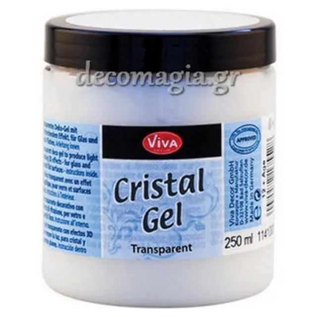 Krystal Gel VIVA DECOR Transparent(Διάφανο) 250ml