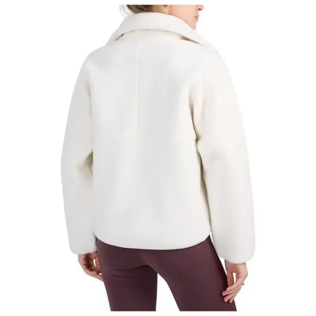 4F Fleece Jacket White 4FWAW26TFLEF463-11S - L 2