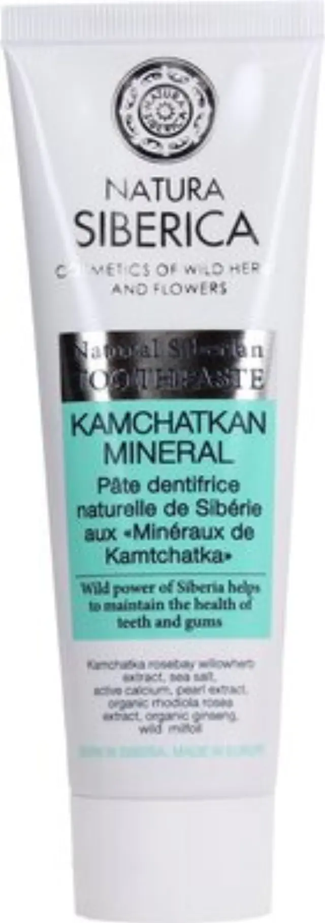 Kamchatkan Mineral Οδοντόκρεμα Σιβηρίας Για Φυσικά Λευκά Δόντια 100gr