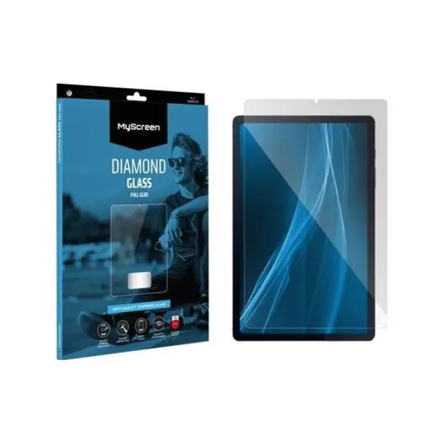 MyScreen Screen Protection Diamond Glass Full Glue Samsung Galaxy Tab S8 Plus/S9 Plus/S9 Plus FE