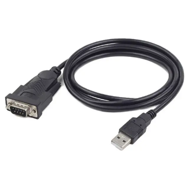 Καλώδιο Cablexpert USB-A Male to Serial RS232 9-Pin Male Black 1.5m (UAS-DB9M-02)