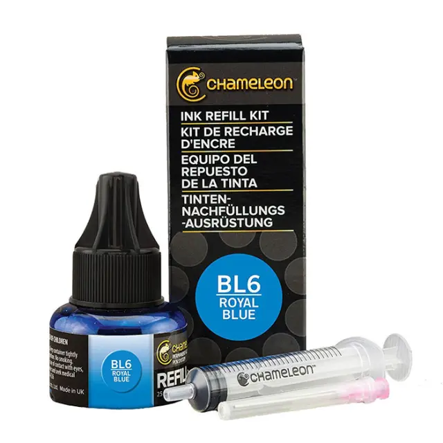 Μελάνι Επαναγεμίσματος Chameleon - BL6 Royal Blue - 25ml