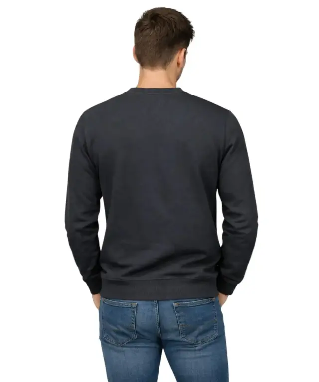 North Sails- Ανδρικό Φούτερ Hoodie Regular Fit 993035-000-0999 Μαύρο 2