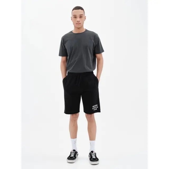 Emerson Men's Sweat Shorts (221.EM26.37-Black) - Μαύρο - XXL 2