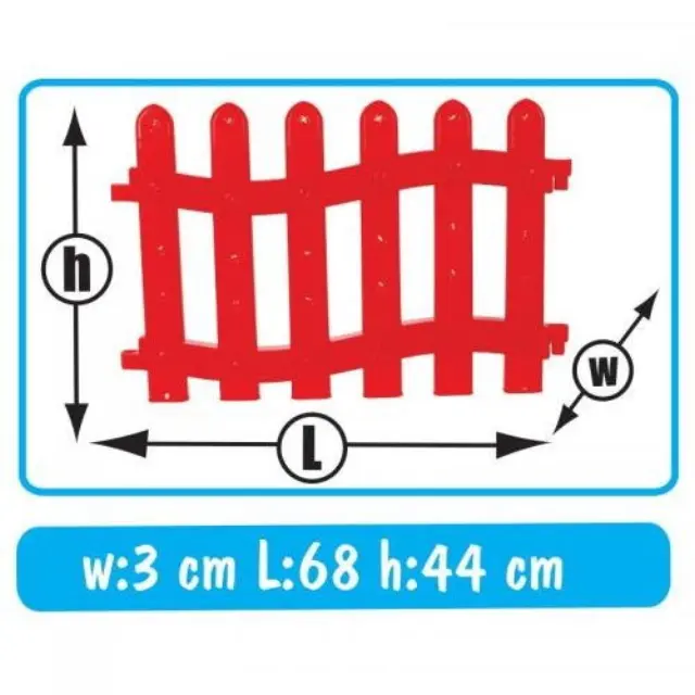 Pilsan Handy Fence Πλαστικός Φράχτης για Μωρά με 8 Πάνελ 12+ Μηνών 3