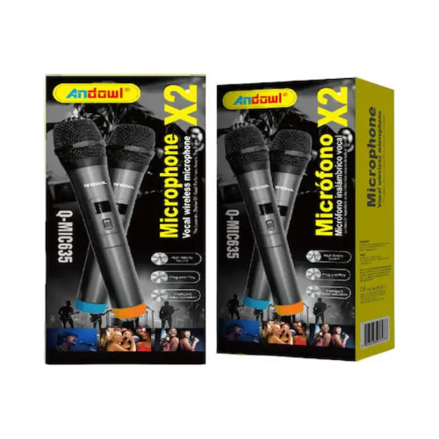 Andowl Q-MIC635 Ασύρματο Μικρόφωνο Karaoke