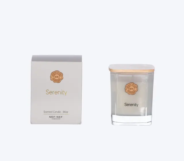 Nef-Nef Homeware Αρωματικό Κερί Serenity 180gr Grey