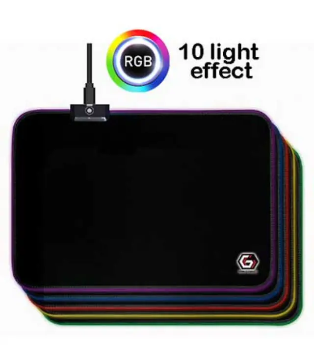 GEMBIRD GAMING MOUSE PAD WITH LED LIGHT FX LARGE (MP-GAMELED-L)