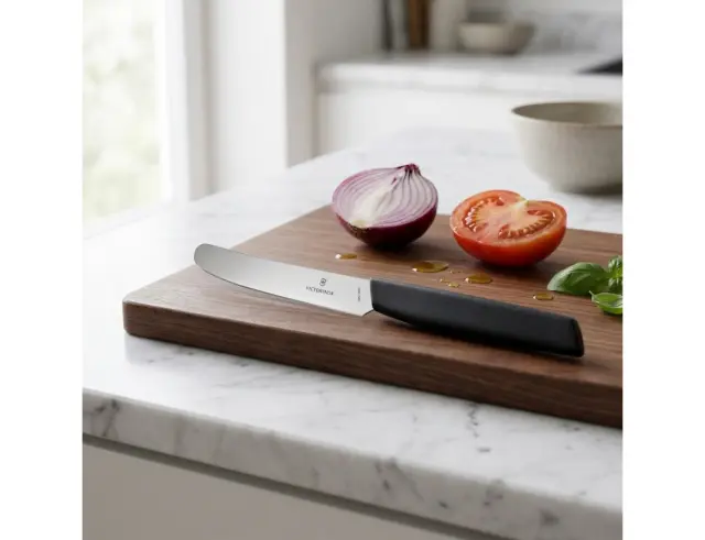 Μαχαίρι Γενικής Χρήσης Victorinox Swiss Modern με μήκος λεπίδας 11cm - Black6.9003.11
