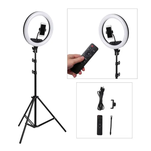 Ring Fill Light 14″ με τρίποδο και βάση για κινητό SY-360