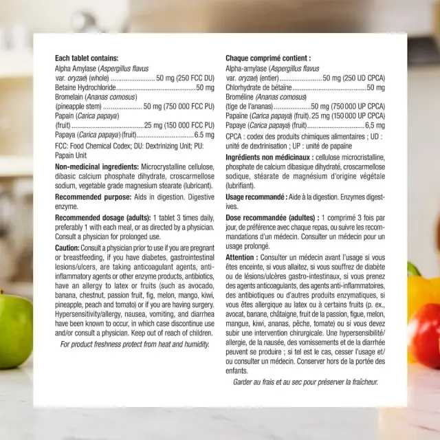 Webber Naturals Digestive Enzymes 2