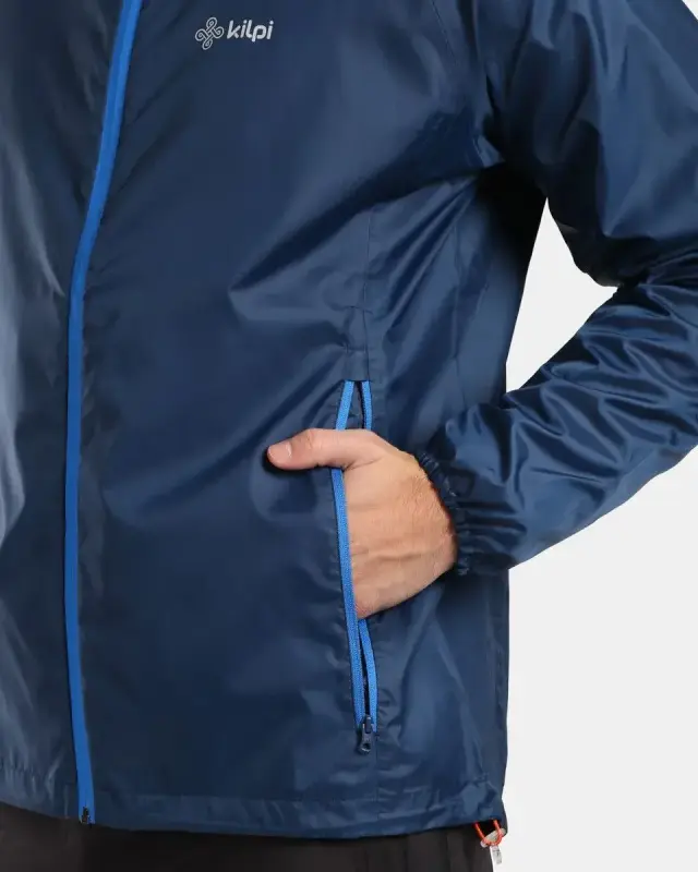 Αδιάβροχο Αντιανεμικό Μπουφάν Kilpi Unisex Jaluu-U Dark Blue - 1U0180KI-DBL - XL 3