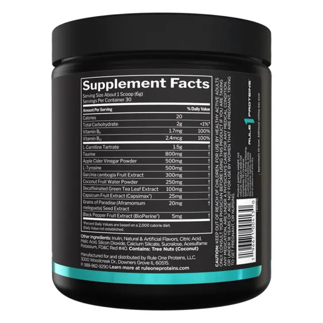 Rule1 Lean Guava Lemonade, 180 g 2