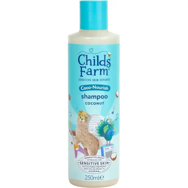 Childs Farm Coco-Nourish Coconut Shampoo Παιδικό Σαμπουάν με Άρωμα Καρύδα για Ευκολοχτένιστα Μαλλιά 250ml