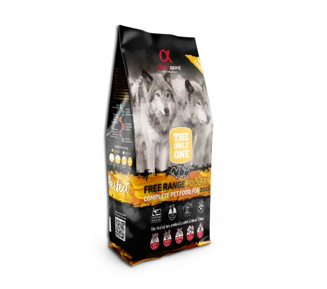 Alpha Spirit The Only One Food Poultry 12kg Μονόχρωμο