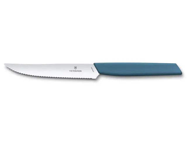 Μαχαίρι Μπριζόλας Victorinox Swiss Modern με μήκος λεπίδας 12cm - Blue6.9006.12W2 3