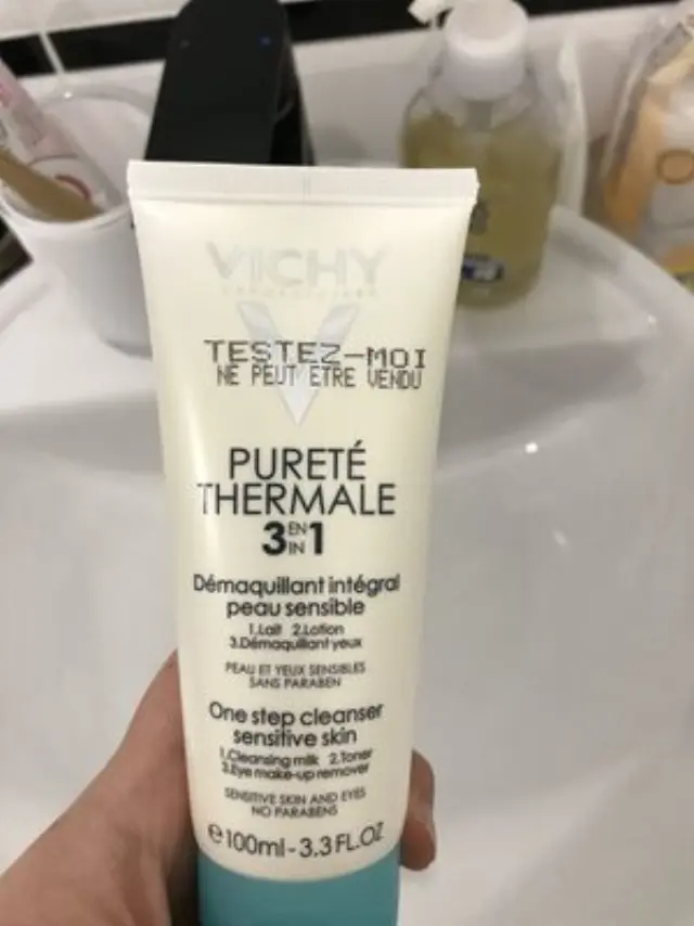 Vichy Γαλάκτωμα Ντεμακιγιάζ Purete Thermale 3 In 1 One Step Cleanser για Ευαίσθητες Επιδερμίδες 100ml