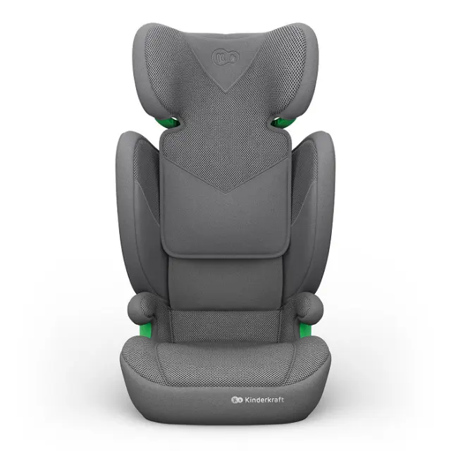 Kinderkraft Junior Fix 2 Plus i-Size Παιδικό Κάθισμα Αυτοκινήτου 100-150cm ISOFIX Grey 3