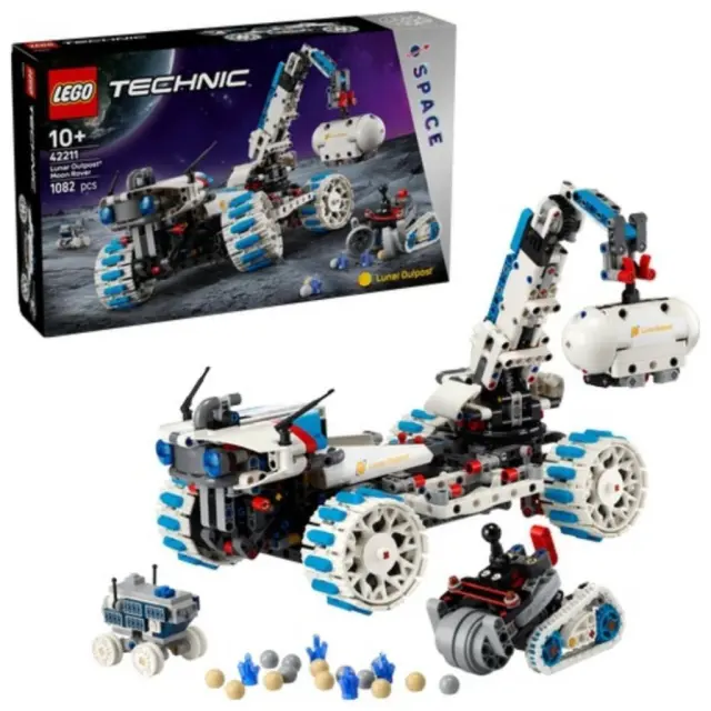 Lego Technic Lunar Outpost Moon Rover Spacecraft (42211) (LGO42211)