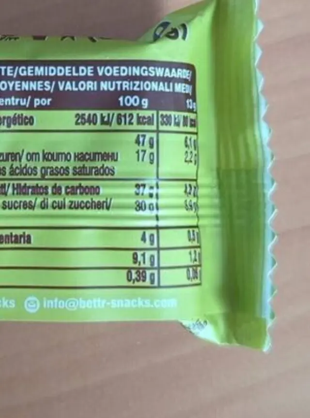 Βιολογικά Cups με πραλίνα Pistachio Xωρίς Ζάχαρη 39g - Bettr 2