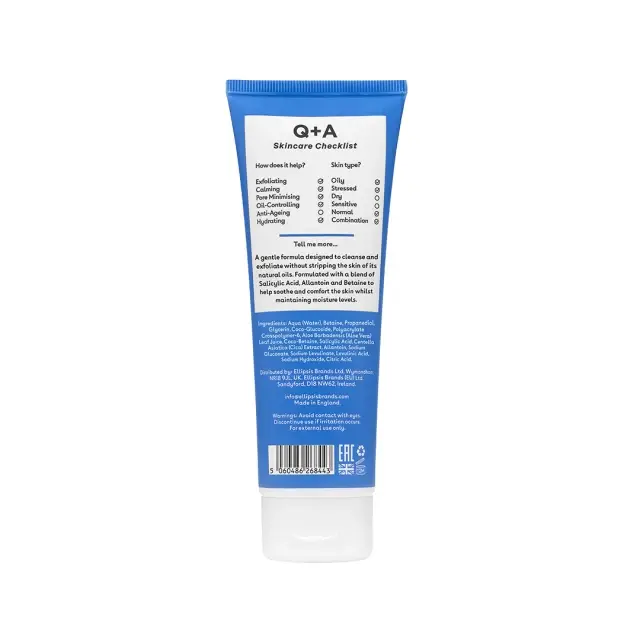 Q+A Salicylic Acid Daily Cleanser Καθαριστικό Προσώπου 125ml 2