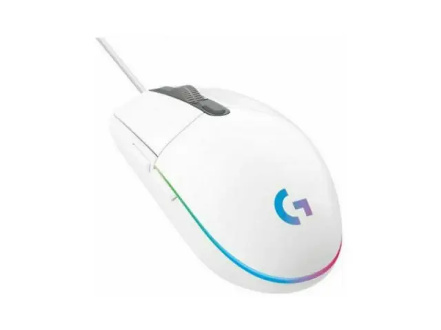Logitech Gaming Mouse G102 Lightsync White (910-005824) 3