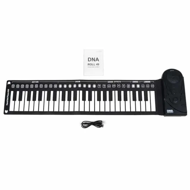 DNA ROLL 49 rubber roll-up keyboard portable organ keys