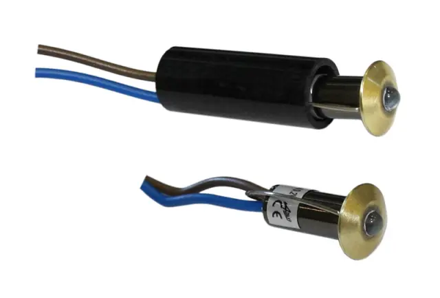 LED ΣΠΟΤ ΑΛΟΥΜΙΝΙΟΥ ΧΩΝΕΥΤΟ ΜΕ ΚΟΥΤΙ 0.2W 15° 12VAC ΠΟΡΤΟΚ ΑΝΤΙΚΕ