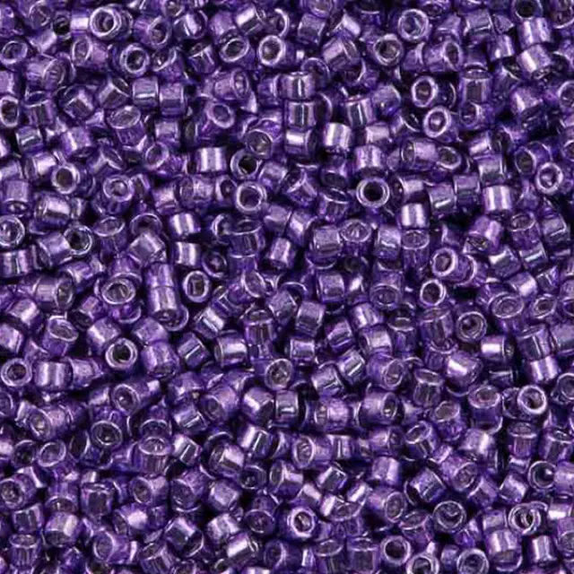 Χάντρα Miyuki Delica 11/0 - DB430 - Galvanized Purple ~7gr