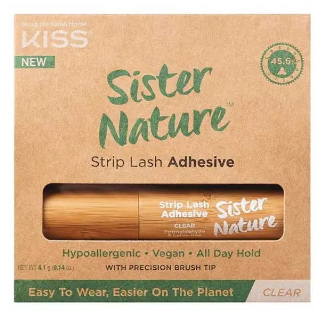 KISS Products Sister Nature Strip Lash Adhesive 4.1g | Απόχρωση Clear