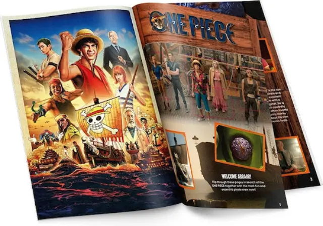One Piece Netflix Official Sticker Album Starter Pack – Άλμπουμ + Αυτοκόλλητα Συλλεκτικά 3
