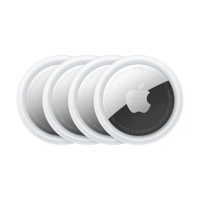 Apple AirTag Apple Find My Tracker Λευκό 4τμχ