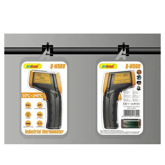 Andowl Q-WD60 Θερμόμετρο Υπερύθρων 50°C έως 240°C 2