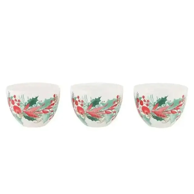 Maxwell & Williams Μπωλ Σερβιρίσματος Merry Berry Σετ 3τμχ 10cm