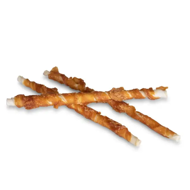 Vadigran Butcher BBQ Chicken Wrapped Stick Λιχουδιά Σκύλου με Κοτόπουλο 25cm 144gr 3