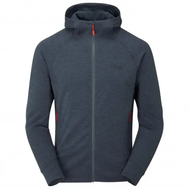 Rab Nexus Hoody Steel Ανδρική Fleece Ζακέτα - 2XL