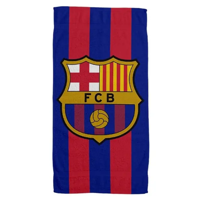 Πετσέτα θαλάσσης FC Barcelona beach towel “Blaugrana” cotton 70 x 140cm 118569
