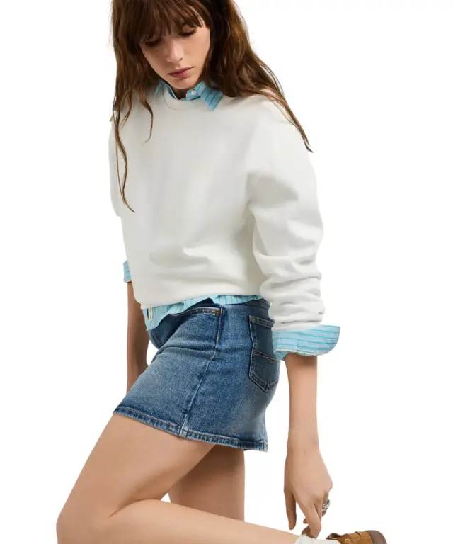 Pepe Jeans - Γυναικείο Φούτερ Balu PL5800114-808 Λευκό 3