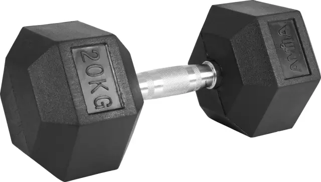 AMILA Αλτήρας Εξάγωνος Rubber Cover Class A - 20,0Kg (84543)