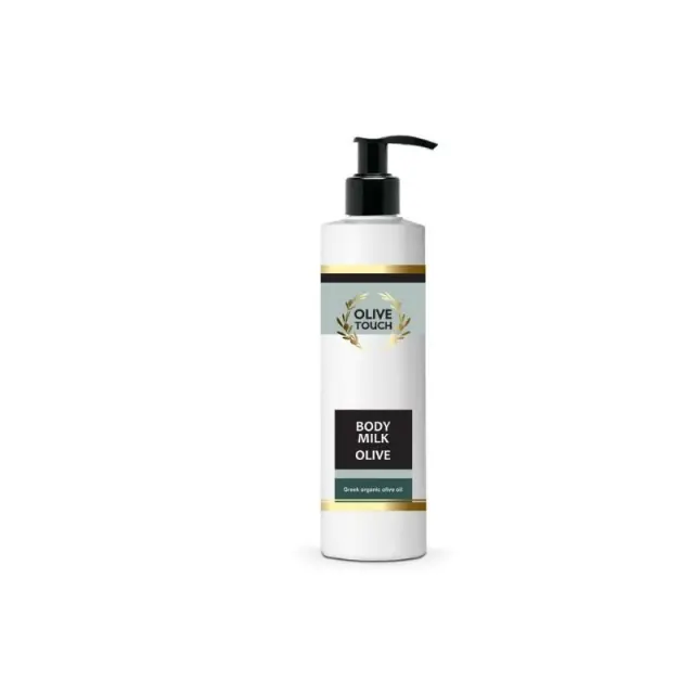 OLIVE TOUCH Γαλάκτωμα Σώματος με βιολογικό Λάδι Ελιάς και εκχυλίσματα φύλλων ελιάς 250ml