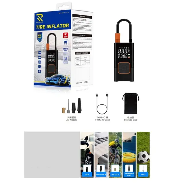 RCHANG ΦΟΡΗΤΗ ΨΗΦΙΑΚΗ ΤΡΟΜΠΑ ΑΥΤΟΚΙΝΗΤΟΥ 50W W17145-9