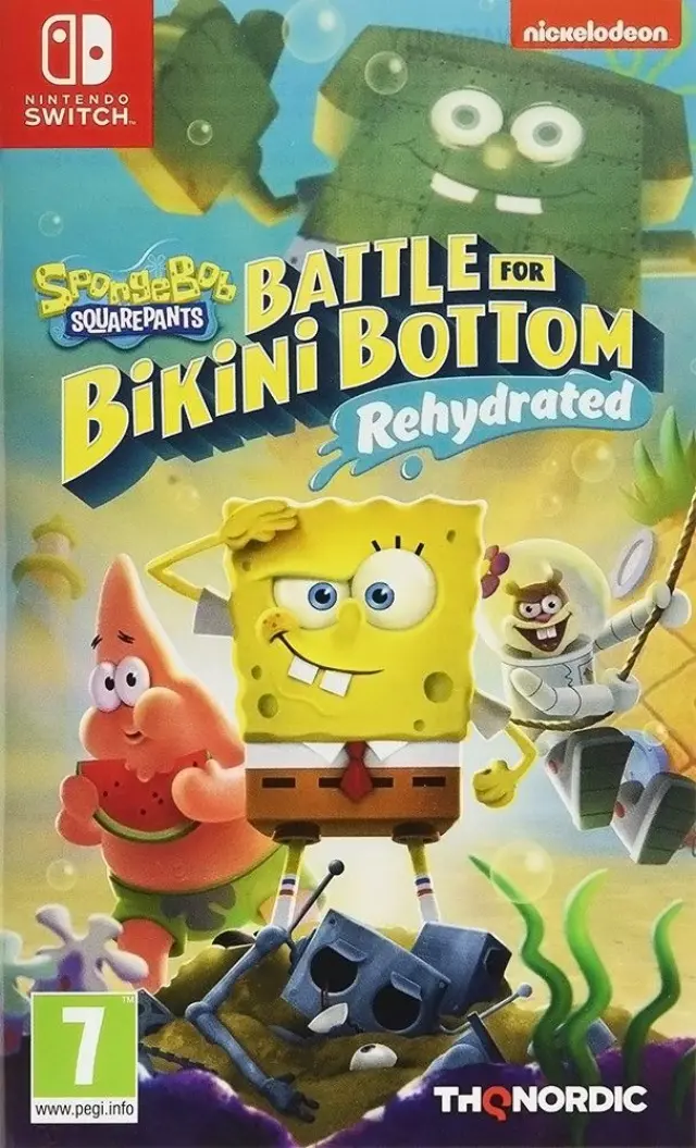 Spongebob SquarePants Battle for Bikini Bottom - Rehydrated - Nintendo Switch