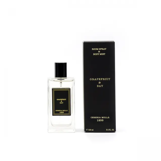 CERERIA MOLLA - ΑΡΩΜΑΤΙΚΟ ΣΠΡΕΪ GRAPEFRUIT & BAY 100ml - ΓΥΑΛΙ - One size