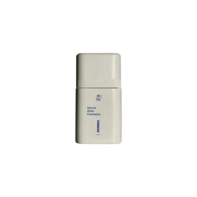 Korres Natural Sheer Foundation 03 Tan, Ανάλαφρο Foundation με Διάφανη Κάλυψη Απόχρωση 03 Tan 30ml