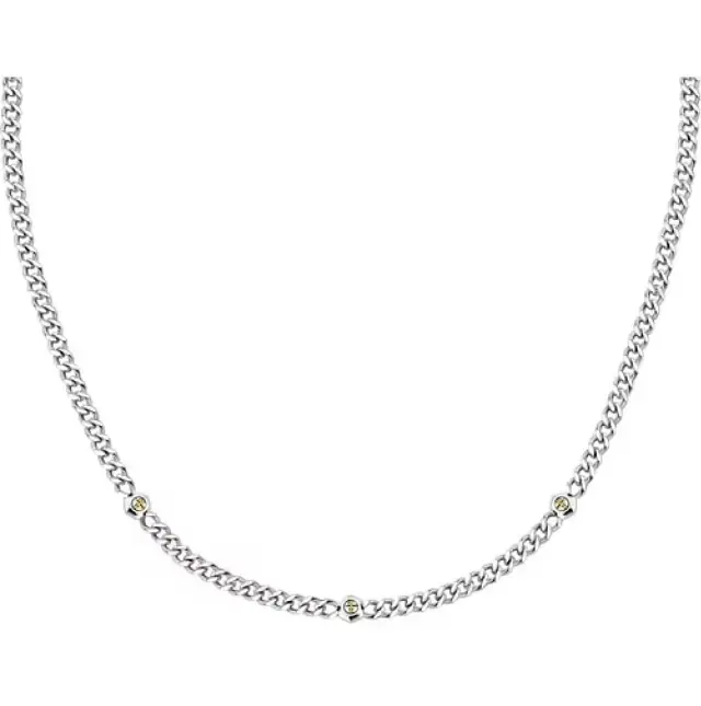 Sector Basic Men's Two Tone Stainless Steel Necklace SZS127